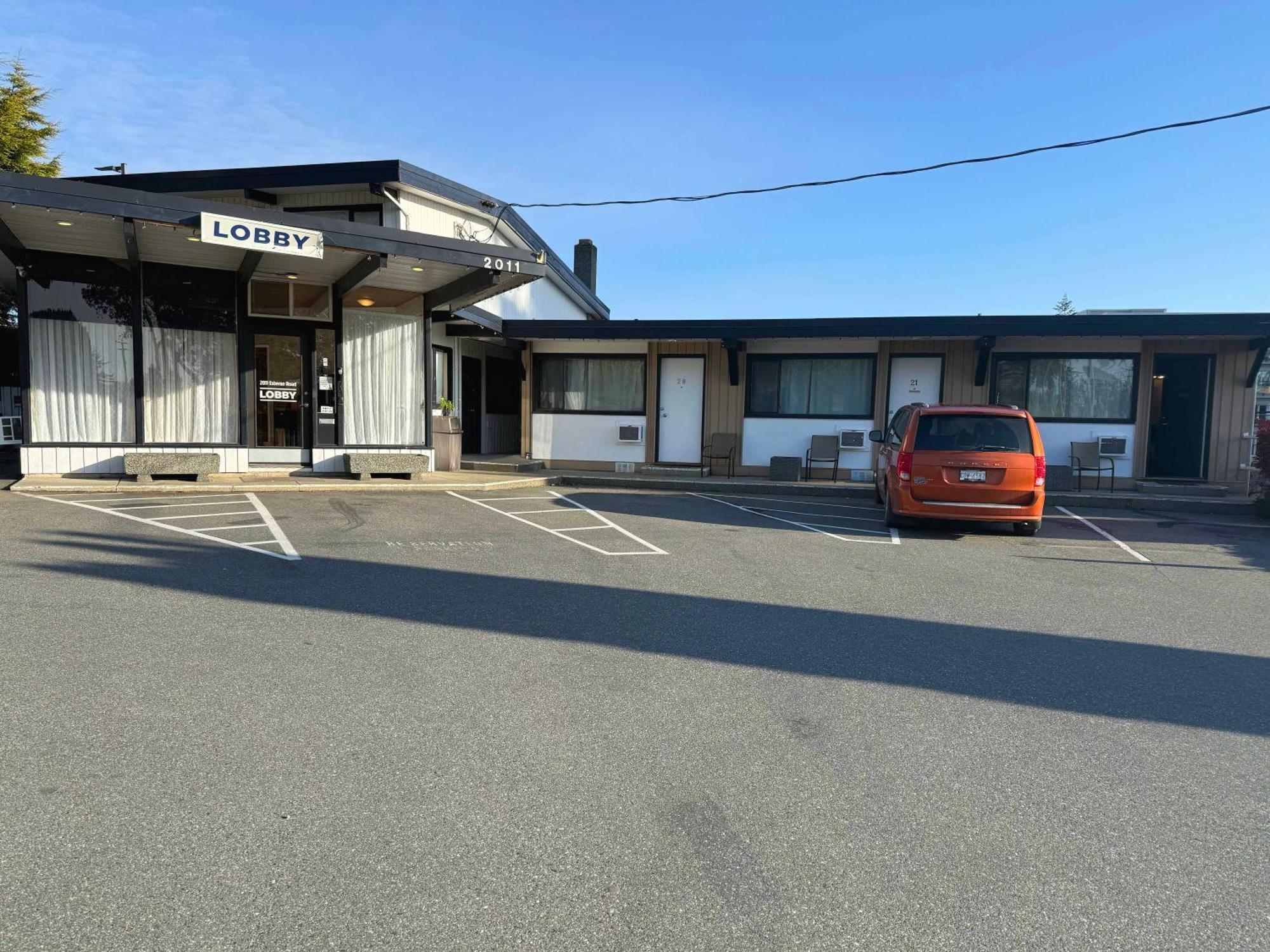 Departure Bay Motel Nanaimo Exterior foto